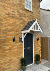 Door Canopy Portcullis Truss Door Canopy Kit With Style - Size & Roof Options